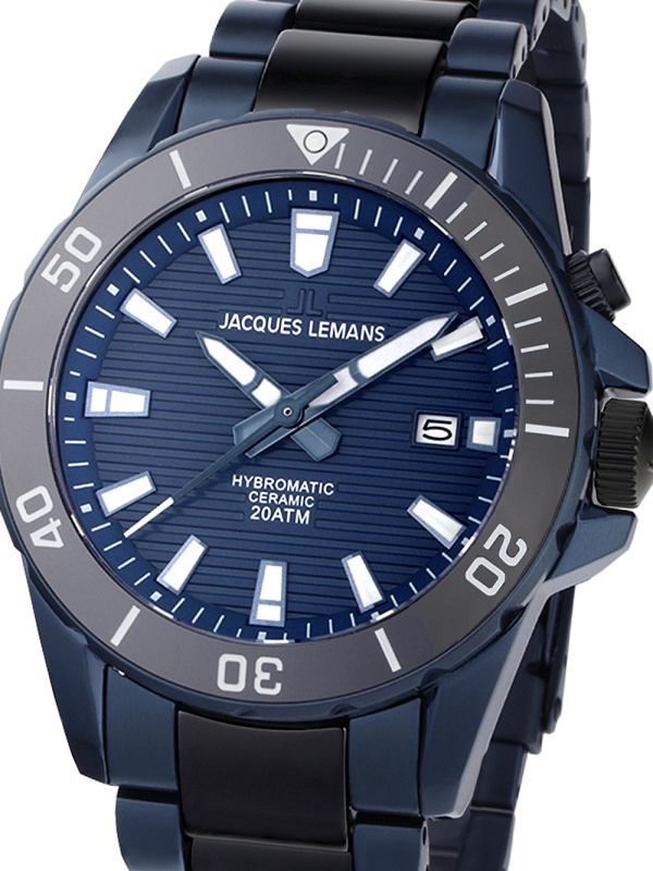 Jacques Lemans 1-2222B Hybromatic 42mm