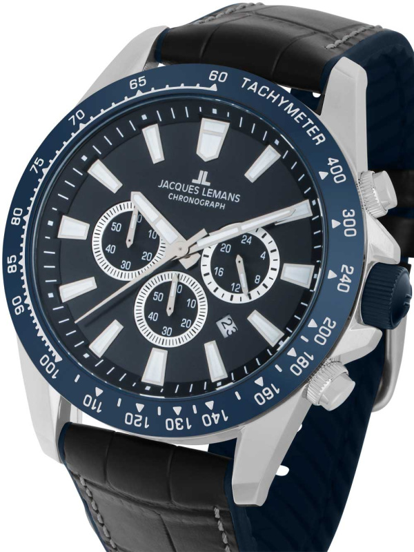 Jacques Lemans 1-2140B Liverpool Chronograph 48mm