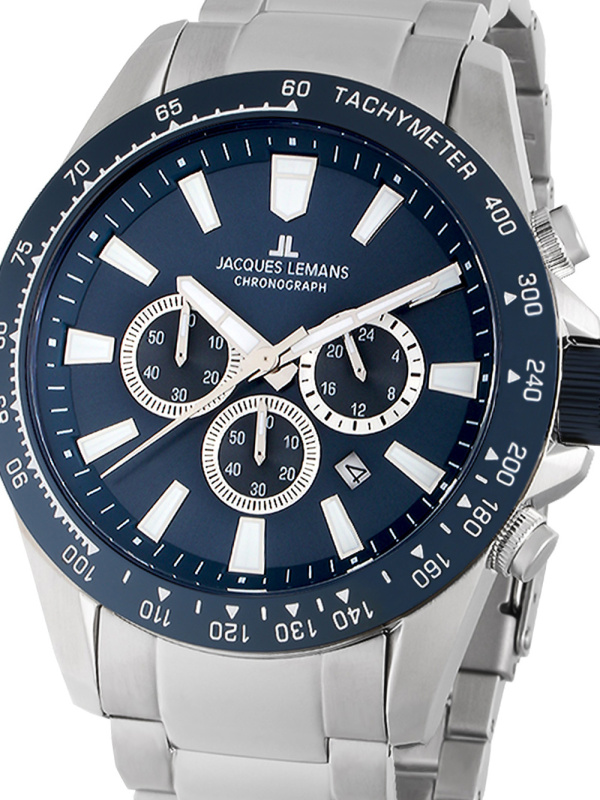 Jacques Lemans 1-2140F Liverpool Chronograph 48mm