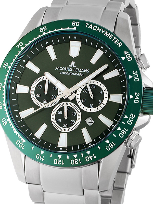 Jacques Lemans 1-2140G Liverpool Chronograph 48mm