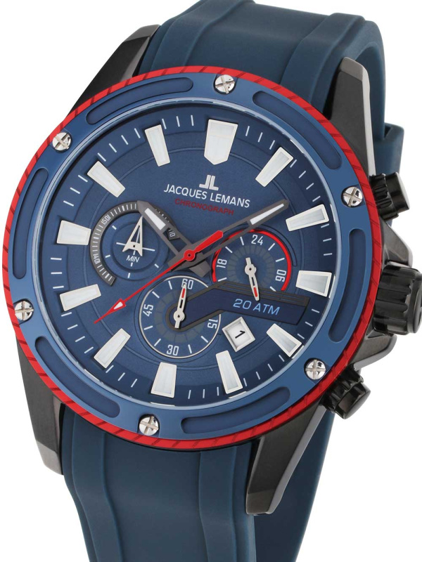 Jacques Lemans 1-2141B Liverpool Chronograph 48mm