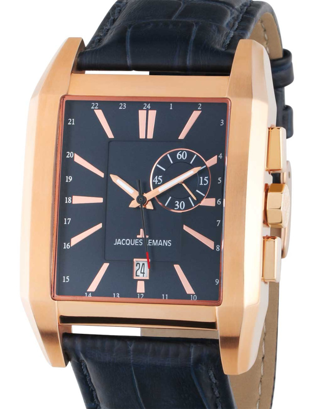 Jacques Lemans 1-2162D Torino Mens 38mm 5ATM