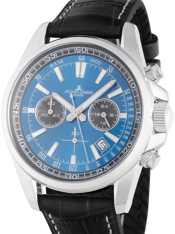 Jacques Lemans 1-2117S Liverpool Chrono 44mm 20ATM