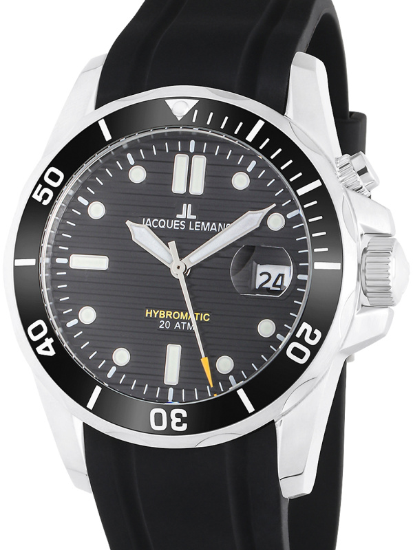 Jacques Lemans 1-2170A Hybromatic Diver 41mm 20ATM