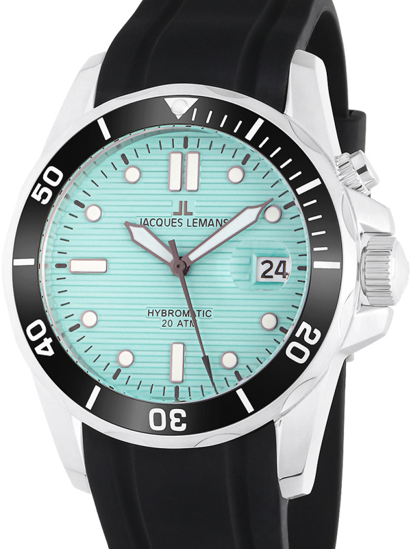 Jacques Lemans 1-2170C Hybromatic Diver 41mm 20ATM