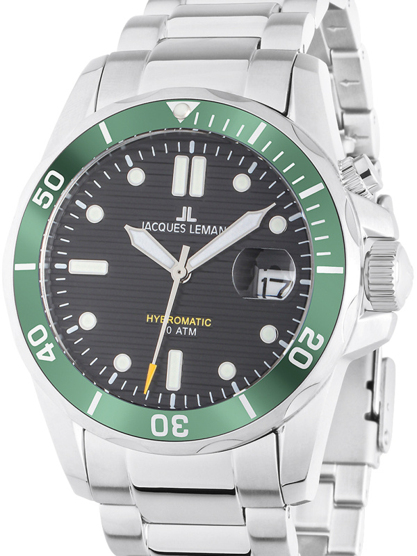 Jacques Lemans 1-2170K Hybromatic Diver 41mm 20ATM