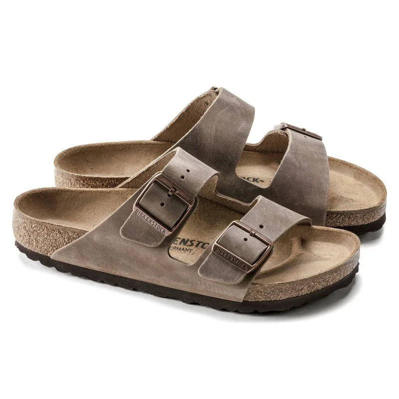 Birkenstock Arizona Tabacco Brown pánské/ženské hnědé žabky regular wide (0352201) 44