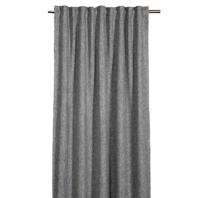 Sehlbach Závěs se skrytými poutky, Dimout fleece, stříbrná šedý, 175 x 130 cm