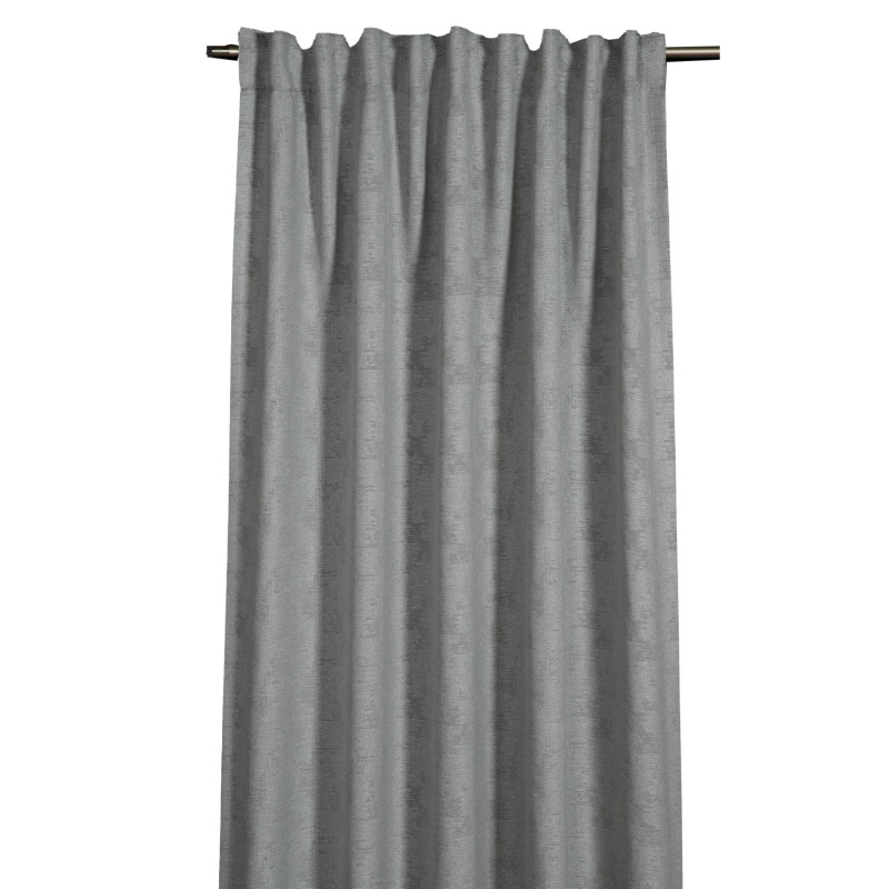 Sehlbach Závěs se skrytými poutky, kamufláž, stříbrně šedý, 245 x 135 cm