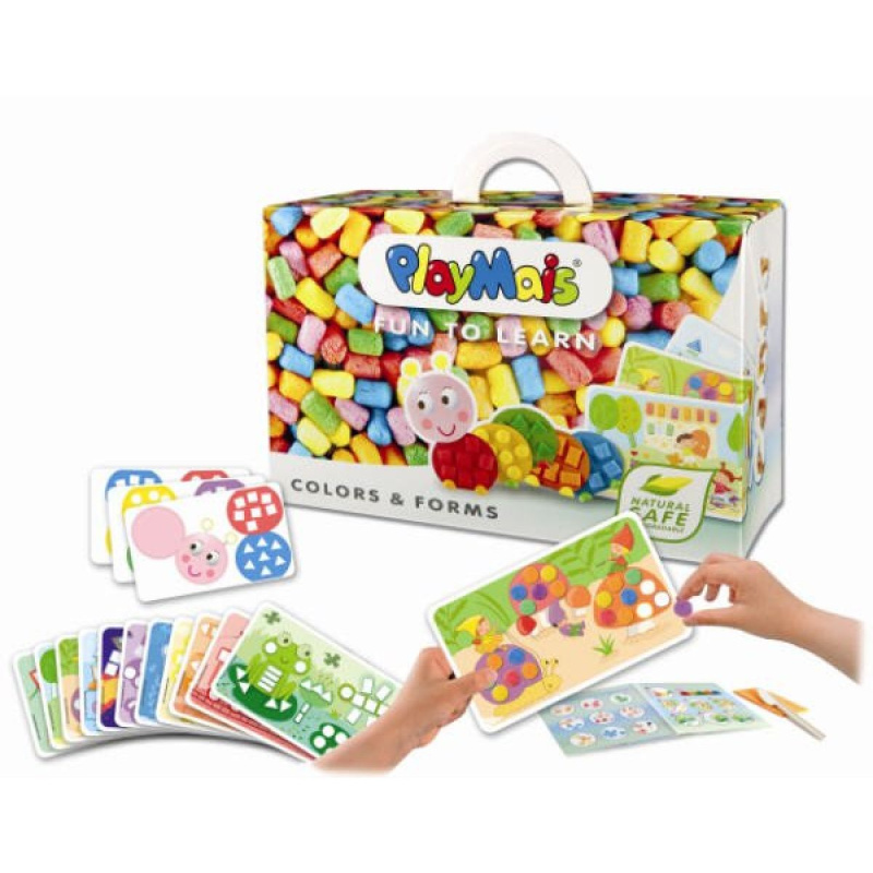 PlayMais Fun to Learn Barvy a tvary 550ks