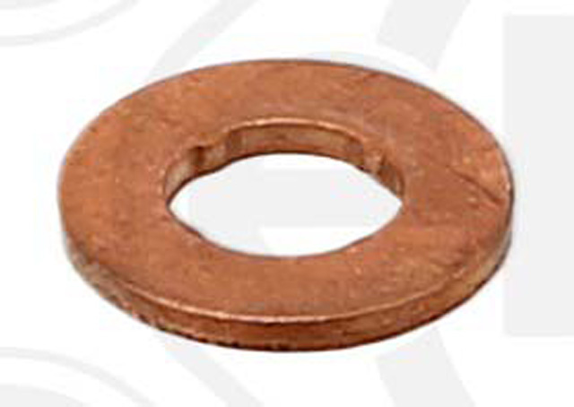 Elring Těsnění pod vstřikovače diesel common rail, měděné, různé rozměry Velikost: 7.6x15x1.53 mm