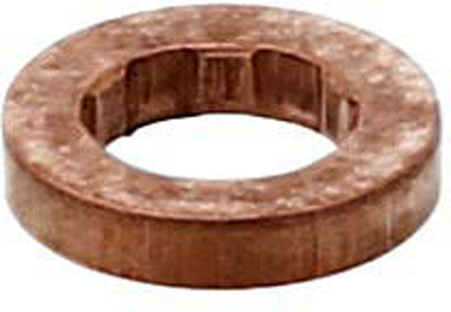 Elring Těsnění pod vstřikovače diesel common rail, měděné, různé rozměry Velikost: 7x12.3x2.46 mm