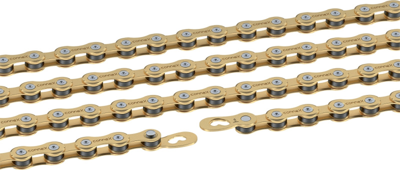 řetěz CONNEX 9sG pro 9-kolo, zlatý