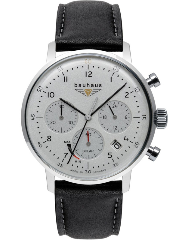 Bauhaus 2086-1 Dessau Solar Chrono 41mm 5ATM
