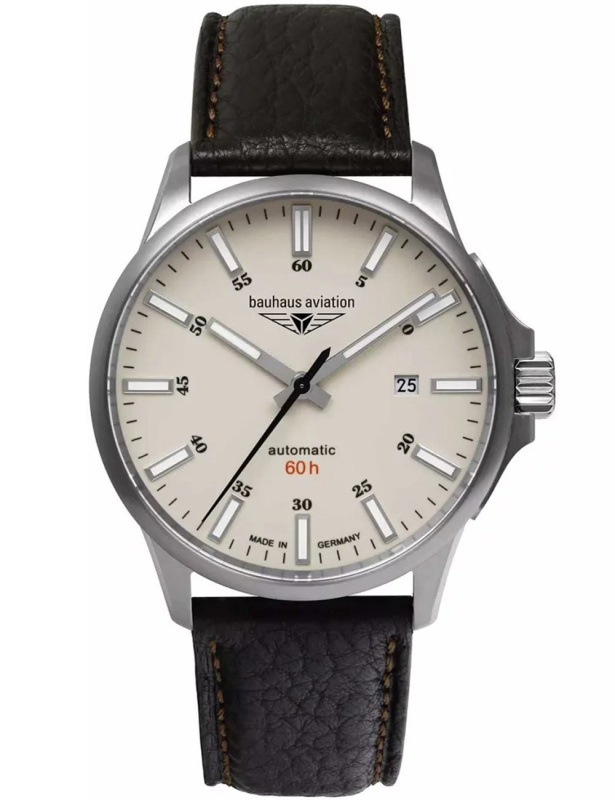 Bauhaus 2864-5 Aviation Automatik Titanium 42mm 10ATM