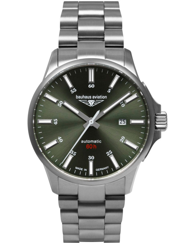 Bauhaus 2864M-4 Aviation Automatik Titanium 42mm 10ATM