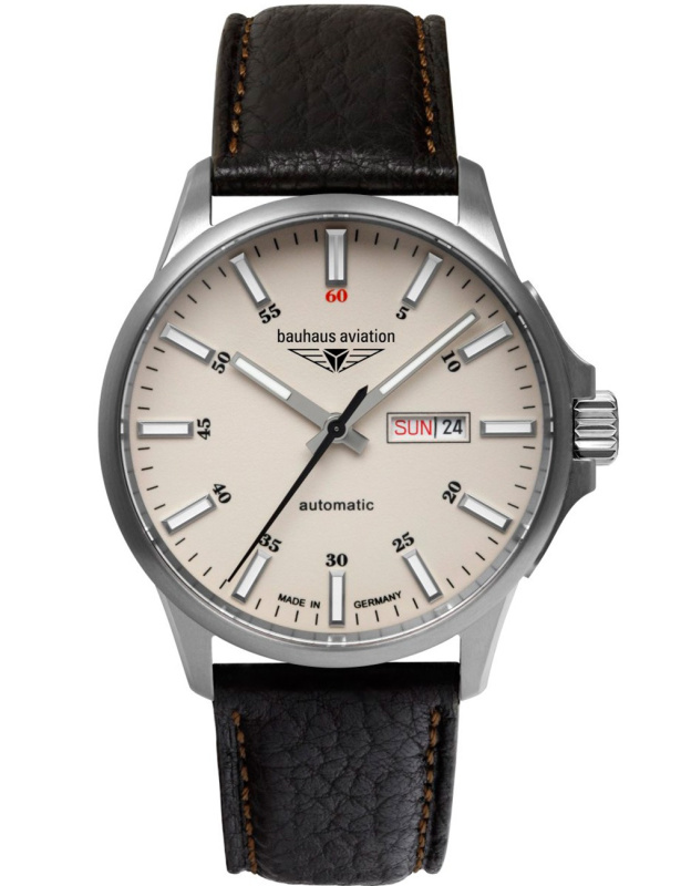 Bauhaus 2866-5 Aviation Automatik Titanium 42mm 10ATM