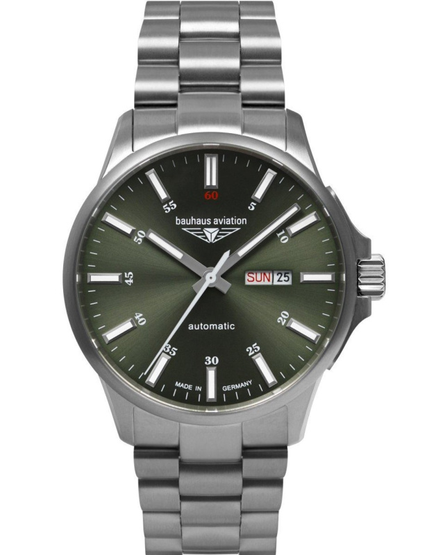 Bauhaus 2866M-4 Aviation Automatik Titanium 42mm 10ATM
