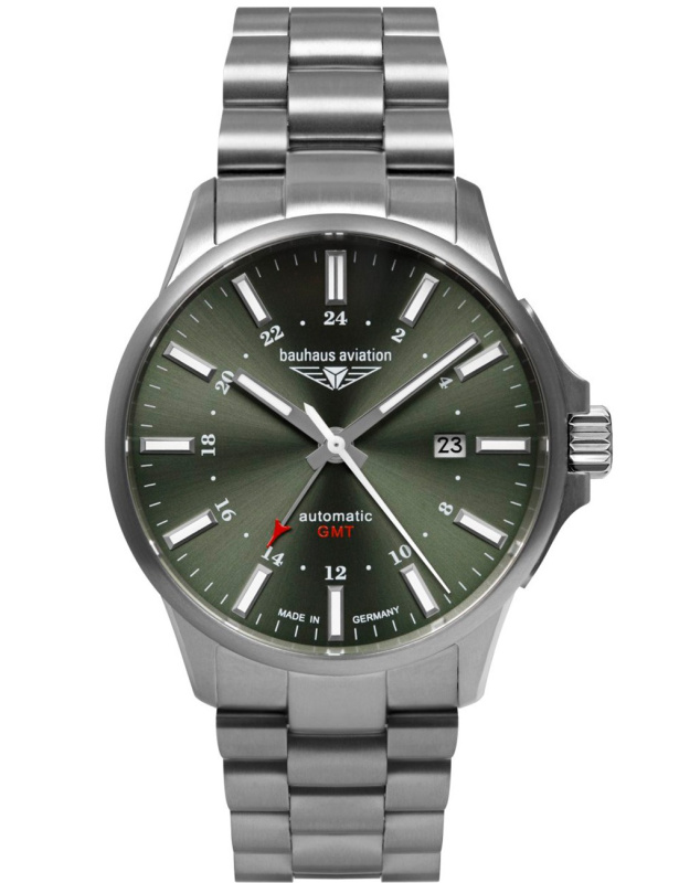 Bauhaus 2868M-4 Aviation Automatik Titanium 42mm 10ATM