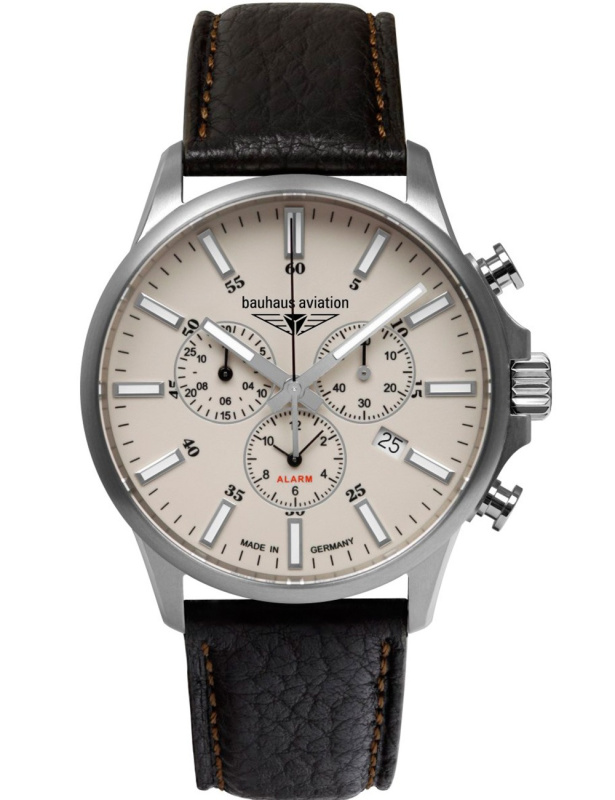 Bauhaus 2880-5 Aviation Chrono Titanium 42mm 10ATM