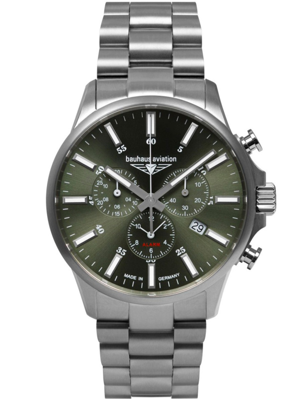 Bauhaus 2880M-4 Aviation Chrono Titanium 42mm 10ATM