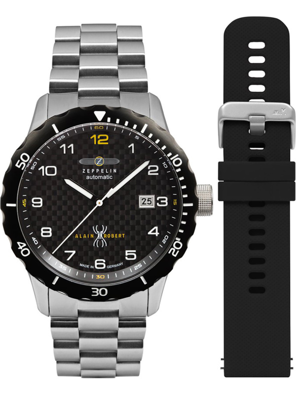 Zeppelin 7266M5_set Alain Robert Automatic Limited Edition 42mm 20ATM