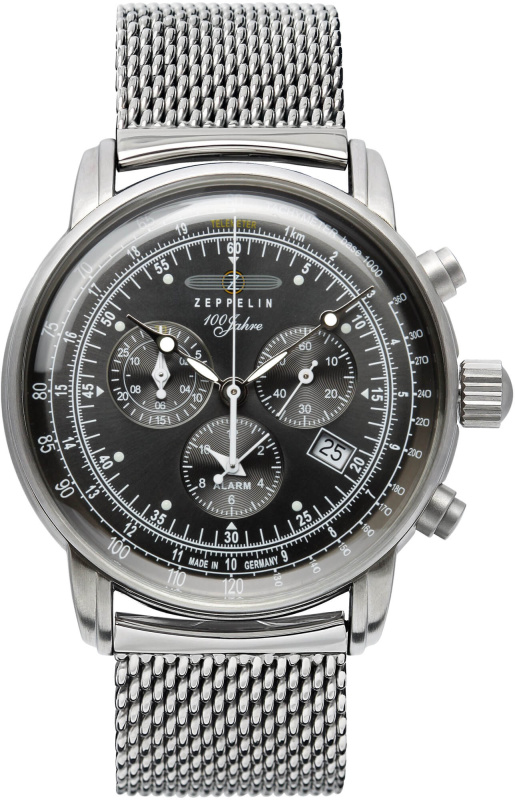 Zeppelin 7680M2 100 Jahre Alarm Chrono - 43 mm
