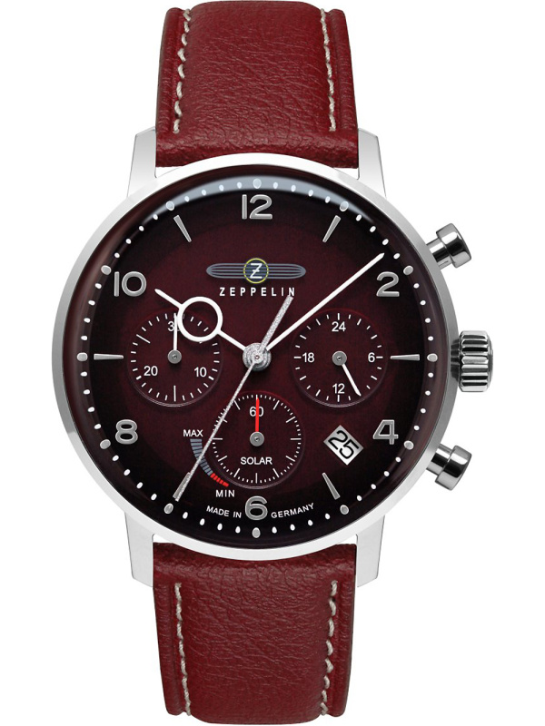 Zeppelin 80862n LZ-129 Hindenburg Solar-Chronograph 41mm 5ATM