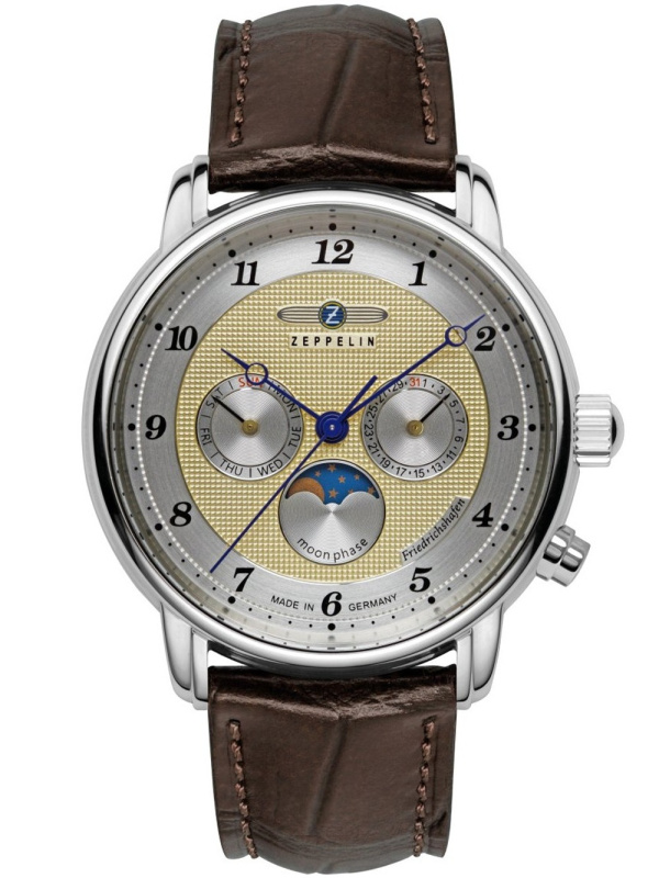 Zeppelin 8536-5 Friedrichshafen Moon Phase 40mm 5ATM