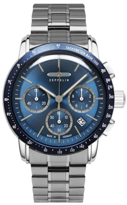 Zeppelin 8878MB-3 New York Chronograph 43mm 5ATM