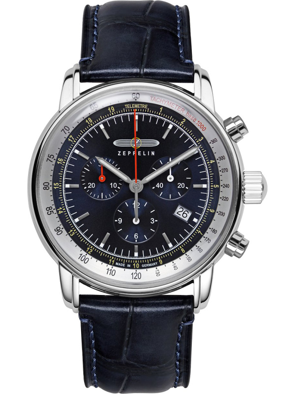Zeppelin 88883 LZ-14 Marine Chronograph 42mm 5ATM