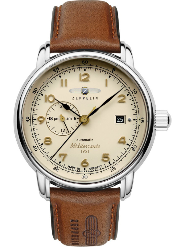 Zeppelin 96685 Méditerranée Date Automatic 40mm 5ATM
