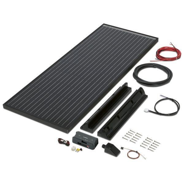 BÜTTNER Dometic Solární set Dometic Power Black Line Jmenovitý výkon solárního panelu: 130 Wp, Počet modulů: 01
