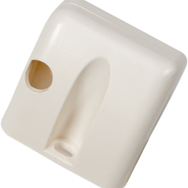 REMIS Podpěrná noha bez přídavného upevnění, levá, pro roletu Remiflair I, krémová