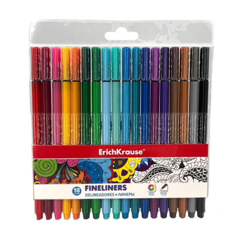 Fineliners fixy sada (18ks)