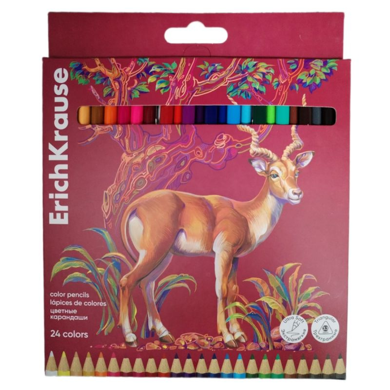 Pastelky trojhranné (24ks)