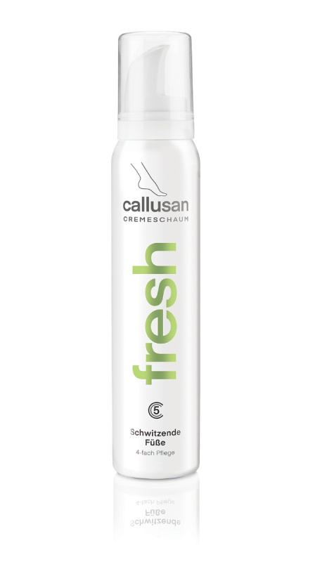 Callusan Fresh pěna na potící se nohy 125 ml