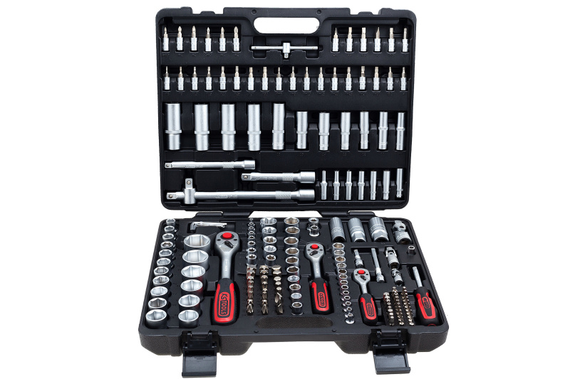 Gola sada 1/4”, 3/8” a 1/2”, 179 kusů - KS TOOLS 917.0779