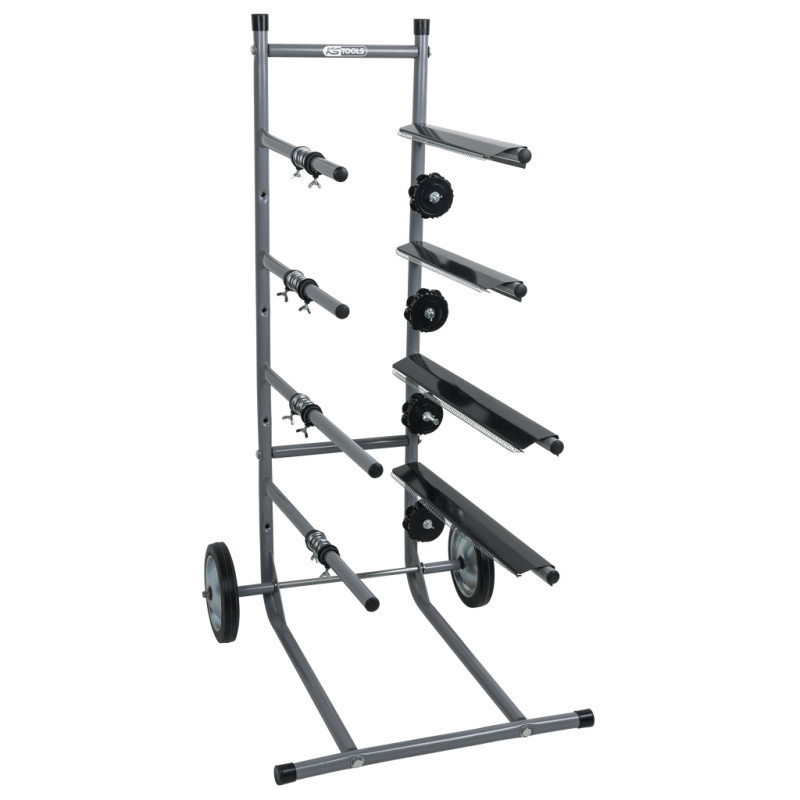 Stojan - vozík na krycí papír a fólie, 4 úrovně - KS TOOLS 140.2383