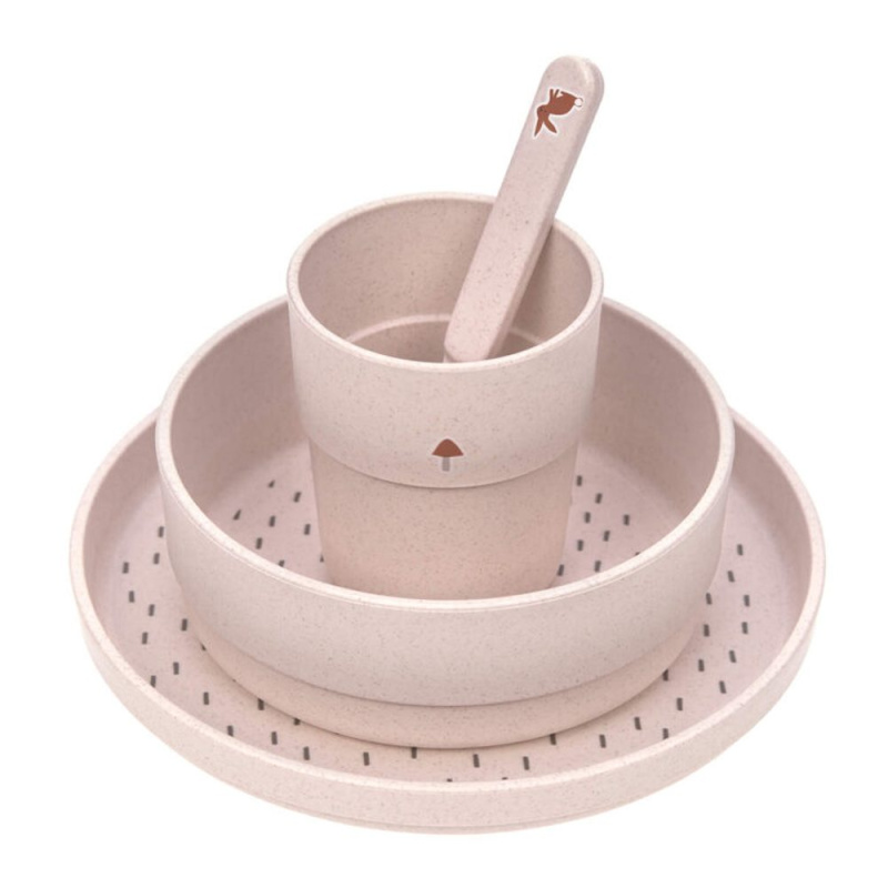 Lässig Dish Set PP/Cellulose Little Forest rabbit