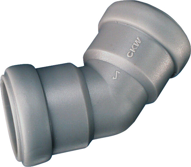 REIMO 45° spojka pro kanalizační potrubí 28 mm