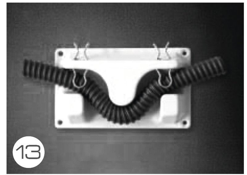 Nástěnný držák sifonu pro 19-25mm hadici