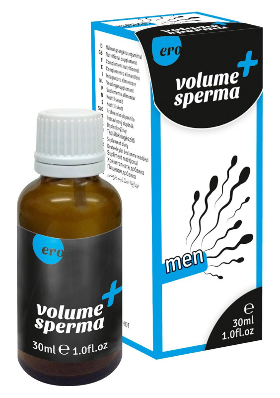 Hot Afrodiziakální kapky - Volume Sperma 30 ml