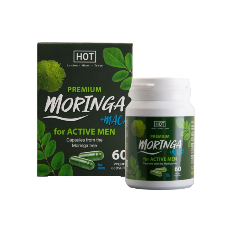 Afrodiziakální kapsle - Hot Moringa Man Power