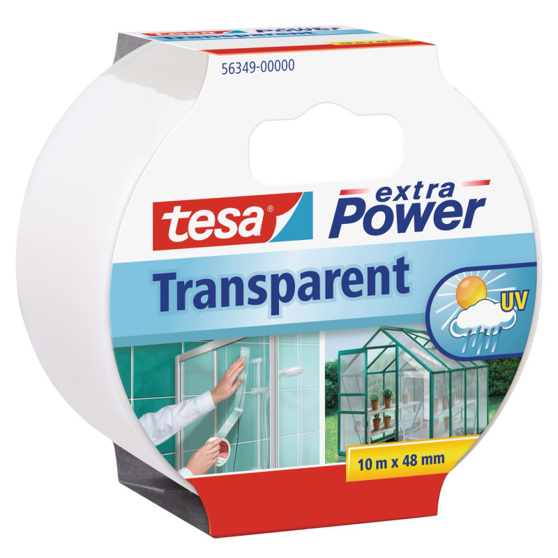 Tesa Extra Power Transparent - opravná samolepicí páska - 50 mm x 10 m
