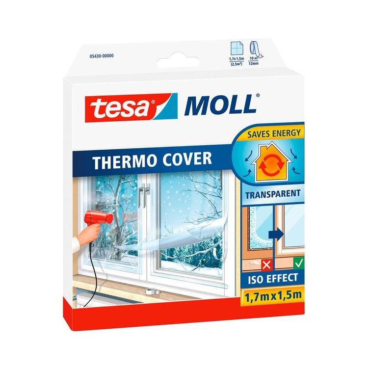 tesa Termoizolační fólie do okna tesamoll Thermo Cover, 1,7 x 1,5 m