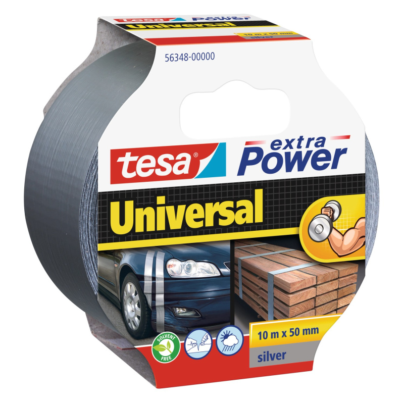 Tesa Extra Power - super pevná textilní páska - 50 mm × 10 m
