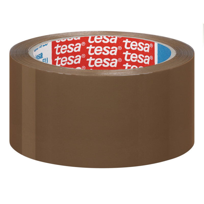 Balicí páska Strong TESA - 50 mm x 66 m, hnědá