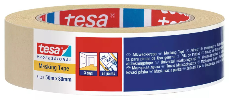 Páska maskovací Tesa 51023 30 mm/50 m
