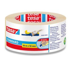 Krepová páska Standard Tesa 50 mm x 50 m